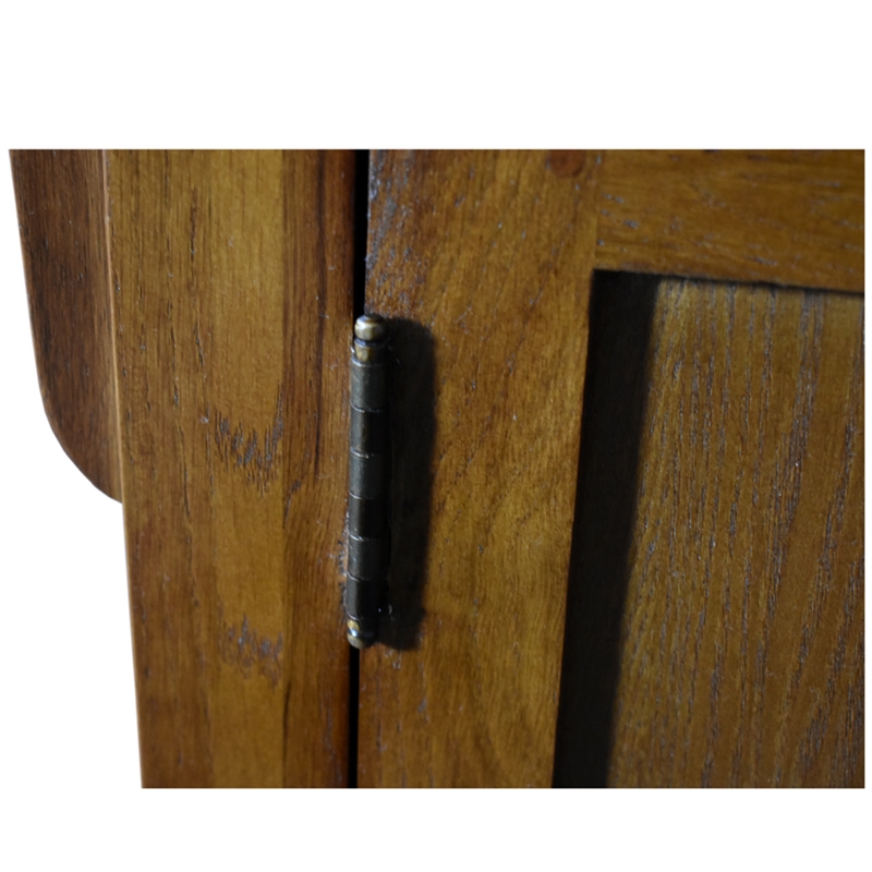 Crafters and Weavers Arts and Crafts Wood Cabinet in Michael's Cherry