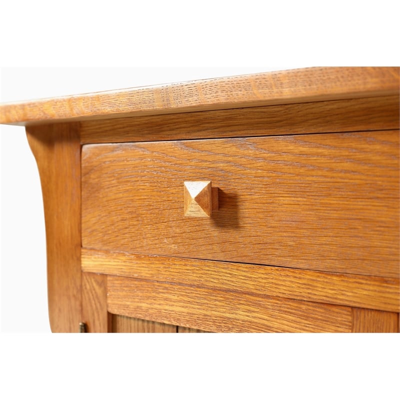 Crafters and Weavers Arts and Crafts Wood Cabinet in Michael's Cherry