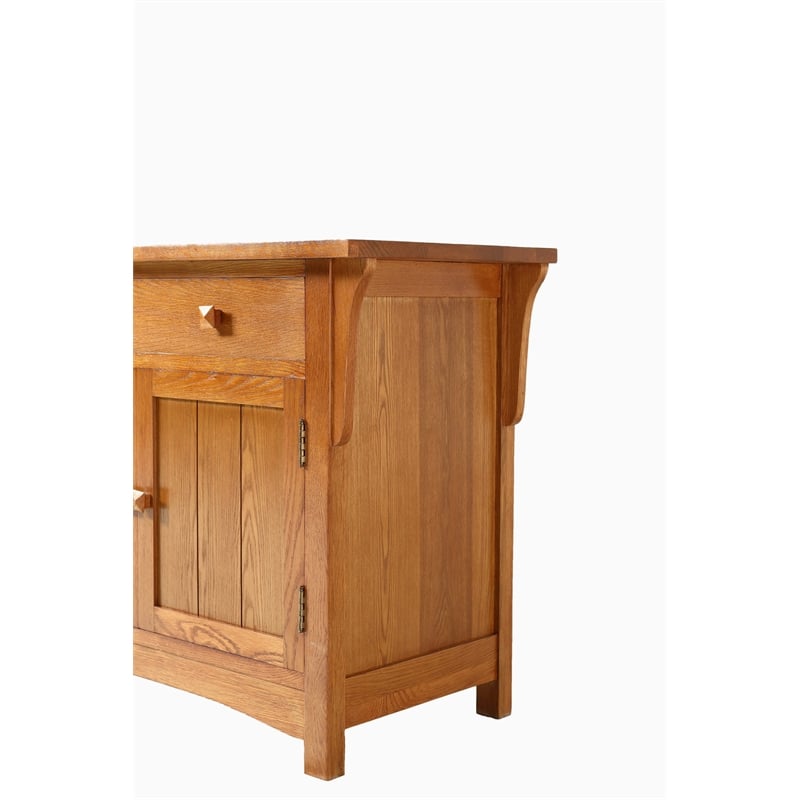 Crafters and Weavers Arts and Crafts Wood Cabinet in Michael's Cherry