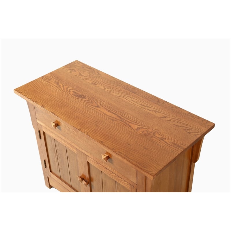 Crafters and Weavers Arts and Crafts Wood Cabinet in Michael's Cherry
