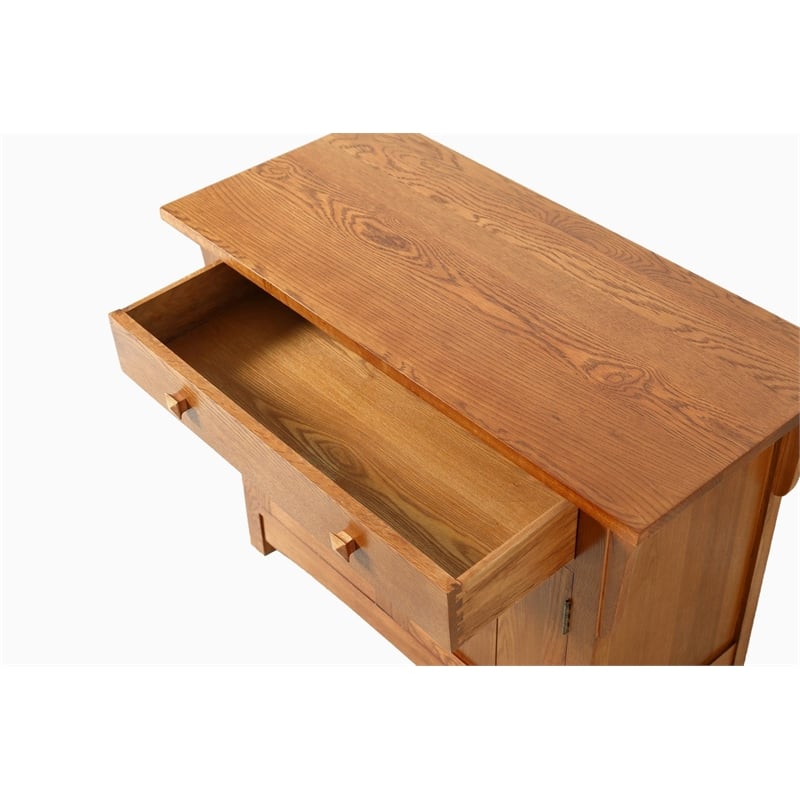 Crafters and Weavers Arts and Crafts Wood Cabinet in Michael's Cherry