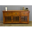 Crafters and Weavers Arts and Crafts Solid Wood Sideboard in Oak