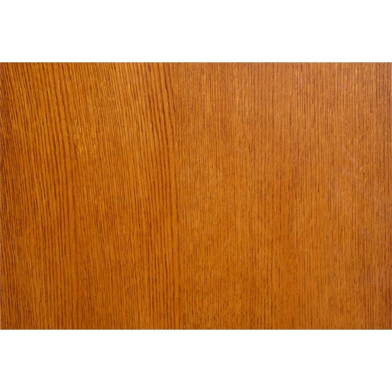 Crafters and Weavers Arts and Crafts 3-Drawer Solid Wood Sideboard in Walnut
