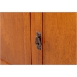 Crafters and Weavers Arts and Crafts 3-Drawer Solid Wood Sideboard in Walnut