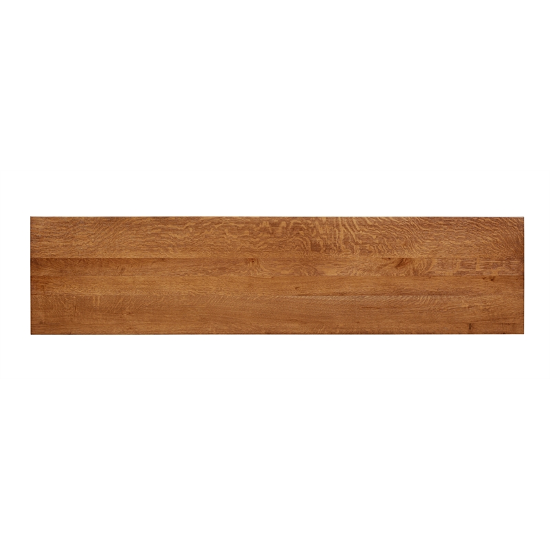 Crafters and Weavers Arts and Crafts Wood TV Stand for TVs up to 72