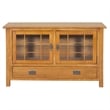 Crafters and Weavers Arts and Crafts Wood TV Stand for TVs up to 48