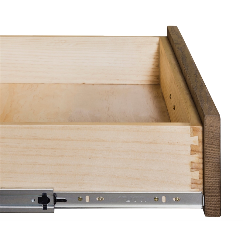 Crafters and Weavers Arts and Crafts Wood TV Stand for TVs up to 60