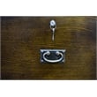 Crafters and Weavers Arts and Crafts 2-Drawer Wood File Cabinet in Cherry
