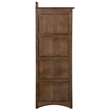 Crafters and Weavers Arts and Crafts 4-Drawer Wood File Cabinet in Walnut