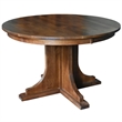 Crafters and Weavers Arts and Crafts Solid Wood Dining Table in Cherry