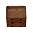 Crafters and Weavers Arts and Crafts Wood Secretary Desk in Brown