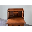 Crafters and Weavers Arts and Crafts Wood Secretary Desk in Light Brown