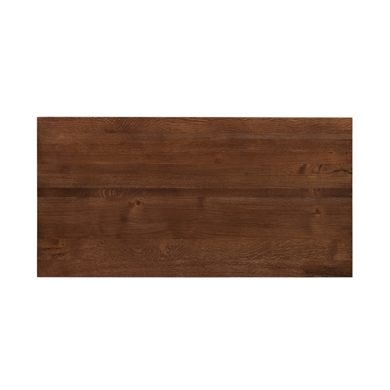 Crafters and Weavers Arts and Crafts Wood Writing Desk in Walnut