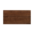 Crafters and Weavers Arts and Crafts Wood Writing Desk in Walnut