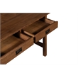 Crafters and Weavers Arts and Crafts Wood Writing Desk in Walnut