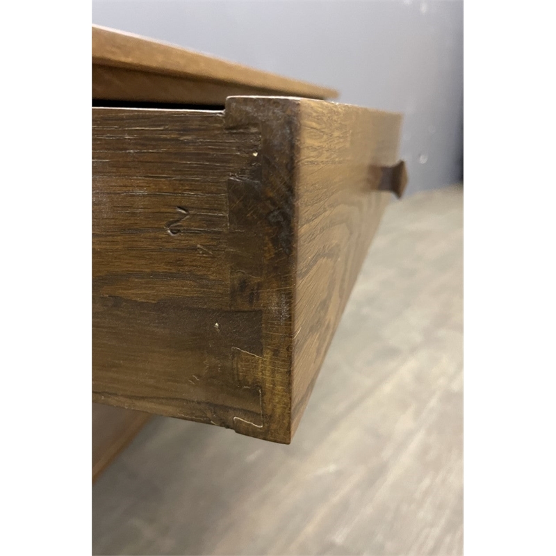 Crafters and Weavers Arts and Crafts Wood Writing Desk in Cherry Oak