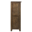 Crafters and Weavers Craftsman Mission 6-Drawer Solid Wood Dresser in Walnut