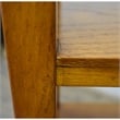 Crafters and Weavers Arts and Crafts Wood Bookcase in Cherry Finish