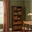 Crafters and Weavers Arts and Crafts Wood Bookcase in Walnut Finish