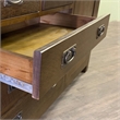 Crafters and Weavers Arts and Crafts 7-Drawer Solid Wood Sideboard in Walnut