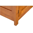 Crafters and Weavers Arts and Crafts 7-Drawer Solid Wood Sideboard in Cherry