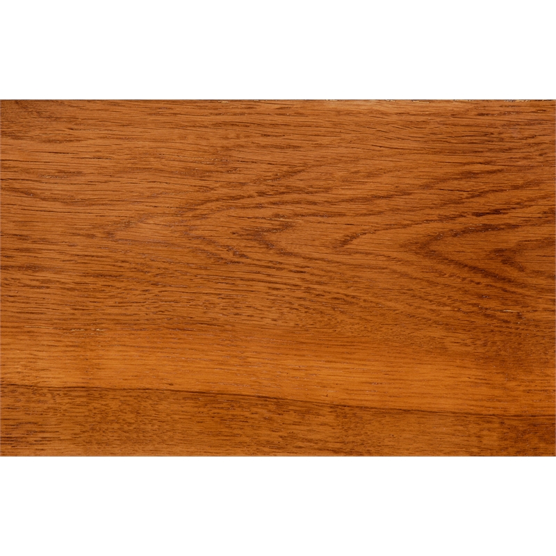Crafters and Weavers Arts and Crafts 7-Drawer Solid Wood Sideboard in Cherry