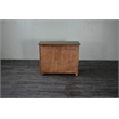 Crafters and Weavers Arts and Crafts 2-Door Solid Wood Cabinet in Walnut