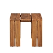Paradiso Outdoor Teak Wood End Table