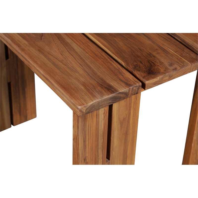 Paradiso Outdoor Teak Wood End Table