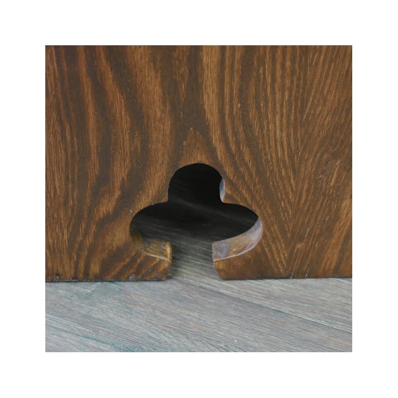 Mission Oak Tabouret Side Table - Walnut (W1)