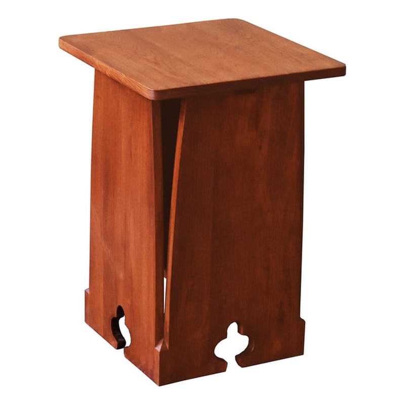 Mission Oak Tabouret Side Table - Michael's Cherry