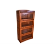 Mission Quarter Sawn Oak 4 Stack Barrister Bookcase - Wanlut