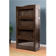 Mission Quarter Sawn Oak 4 Stack Barrister Bookcase - Wanlut