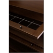 Mission Craftsman Style Oak Barrister Bookcase - 3 Stack - Walnut