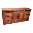 Granville Parota Sliding Door TV Stand - 70