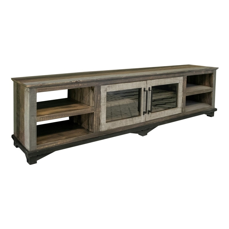 Greenview Loft Solid Wood TV Stand - 93