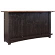 Greenview Bar Counter - Distressed Black - 76