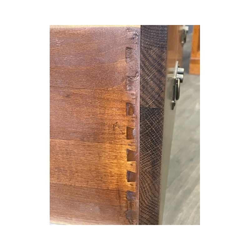 Mission Oak 2 Drawer Lateral File Cabinet - Walnut