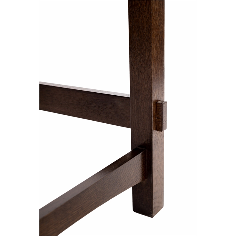 Mission Quarter Sawn Oak Writing Desk - Walnut