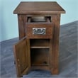 Mission Tapered Leg Narrow Nightstand - Michael's Cherry (MC-A)