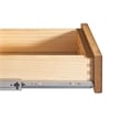 Mission Tapered Leg Narrow Nightstand - Walnut