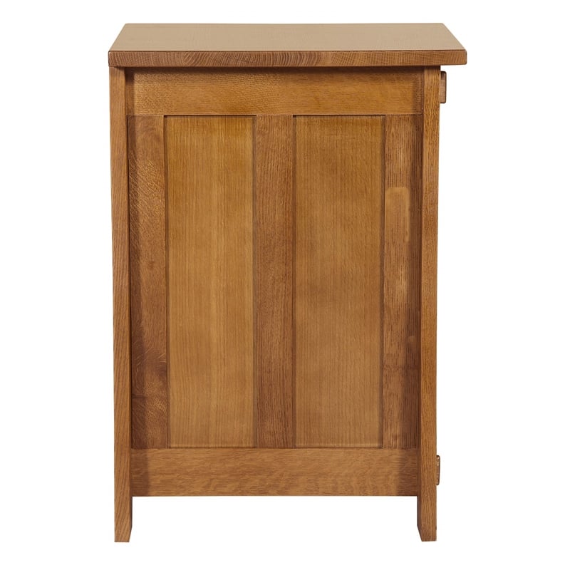 Mission Tapered Leg Narrow Nightstand - Walnut
