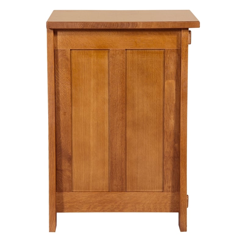 Mission Tapered Leg Narrow Nightstand - Walnut