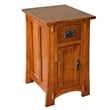 Mission Tapered Leg Narrow Nightstand - Walnut