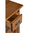 Mission Tapered Leg Narrow Nightstand - Walnut