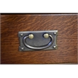 Mission Style Solid Quarter Sawn Oak Keyhole Nightstand - Model A26