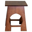 Crafters & Weavers A21 Arts and Crafts/Mission Taboret End Table in Brown
