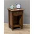 Mission Solid Quarter Sawn Oak 1 Drawer End Table - Model A27