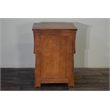 Mission Style Solid Quarter Sawn Oak Keyhole Nightstand - Walnut