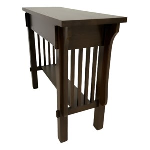 Arts & Crafts Crofter Console Table - Walnut